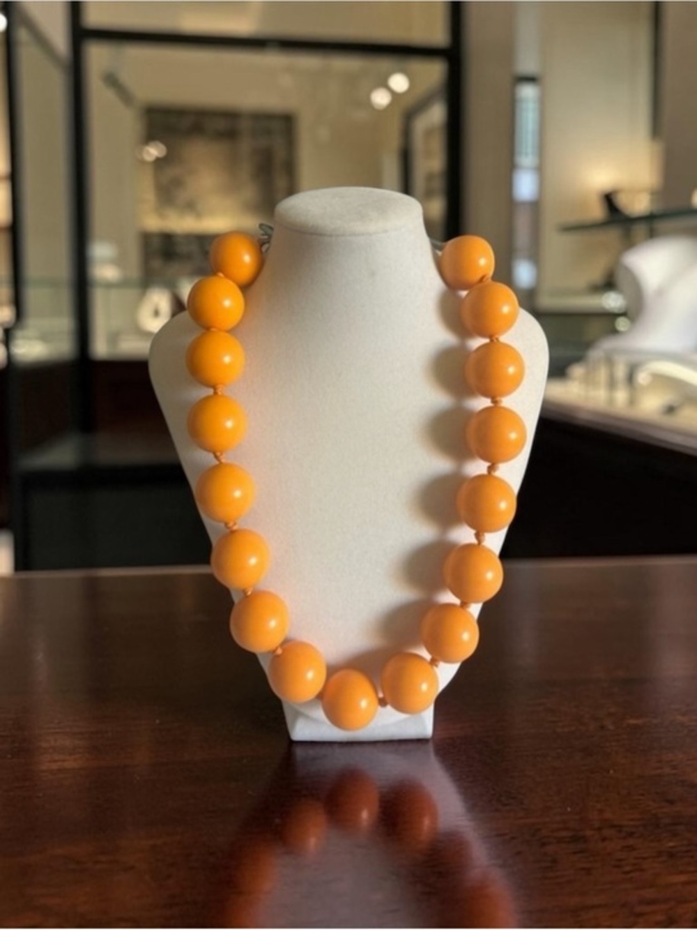 Furla Vintage Italian Lucite Necklace